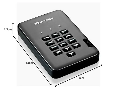 iStorage diskAshur PRO² SSD 1 To chiffré - vue 9