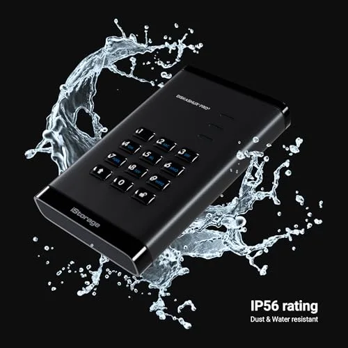 iStorage diskAshur PRO³ SSD 4 To - vue 4