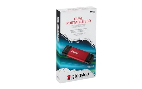 Kingston Dual USB-A/C 2TB SSD - vue 4