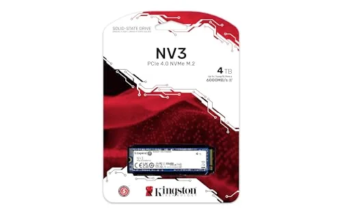 Kingston NV3 4 To PCIe 4.0 NVMe - vue 3