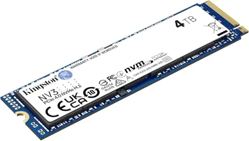 Kingston NV3 4 To PCIe 4.0 NVMe - vue 4
