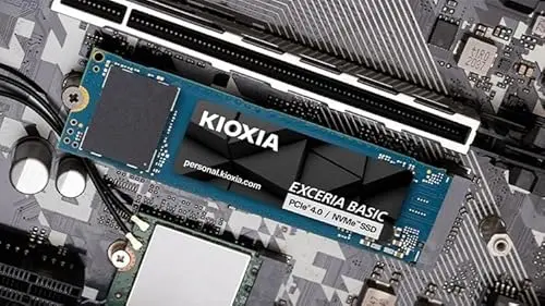 Kioxia Exceria Basic 2TB SSD M.2 PCIe 4.0 - vue 5