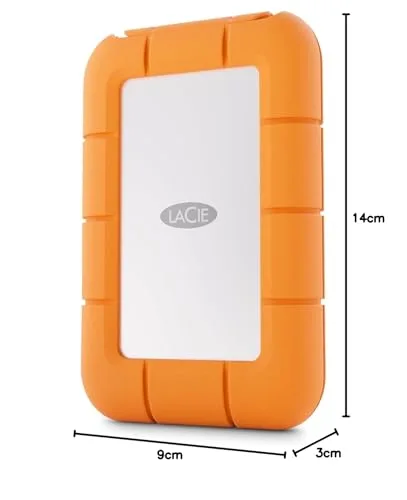 LaCie Rugged Mini SSD 2TB - vue 2