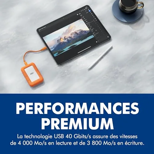 LaCie Rugged SSD4 1TB - vue 6