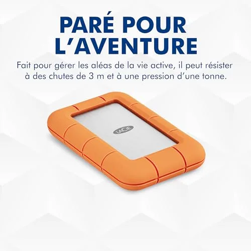 LaCie Rugged SSD4 4TB - vue 6