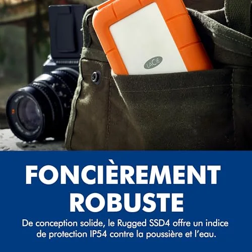 LaCie Rugged SSD4 4TB - vue 7