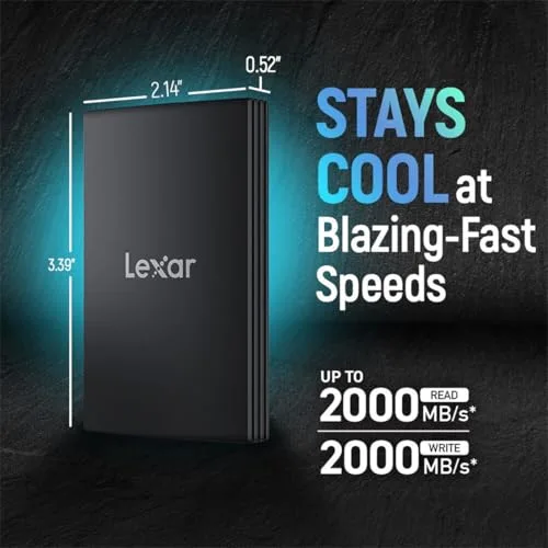 Lexar ARMOR 700 Portable SSD 1TB - vue 2