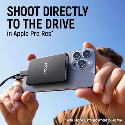 Lexar ARMOR 700 Portable SSD 1TB - vue 3