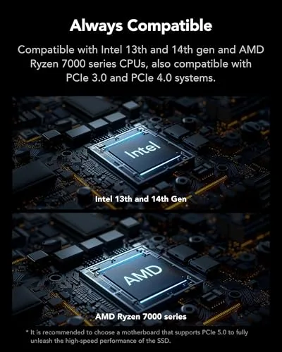 Lexar NM1090 2To SSD PCIe 5.0 - vue 7