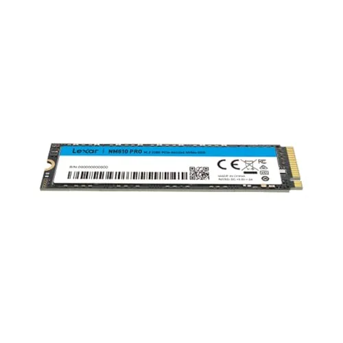 Lexar NM610 Pro 1 To SSD M.2 NVMe - vue 4