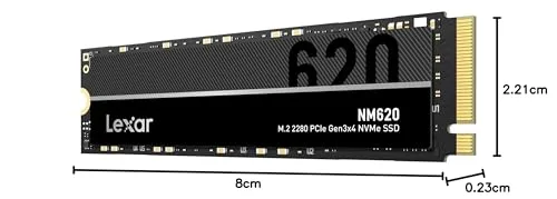 Lexar NM620 2 To SSD - vue 6