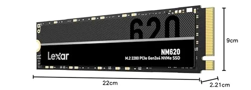 Lexar NM620 256 Go - vue 6