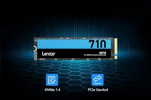 Lexar NM710 1 To SSD PCIe 4.0 - vue 3