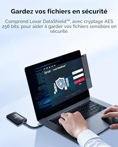 Lexar SL500 SSD Externe 1 To - vue 6