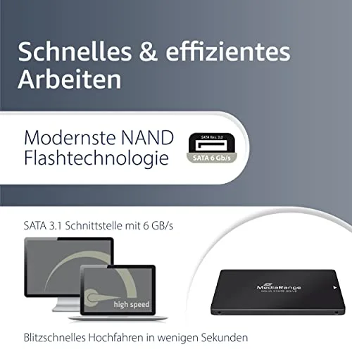 MediaRange MR1003 SSD 480 Go SATA - vue 3