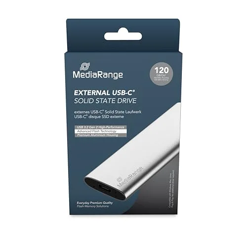 MediaRange MR1100 SSD Externe 120 Go - vue 6