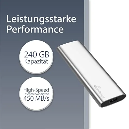 MediaRange MR1101 SSD Externe 240 Go - vue 2