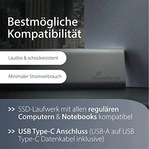MediaRange MR1101 SSD Externe 240 Go - vue 4