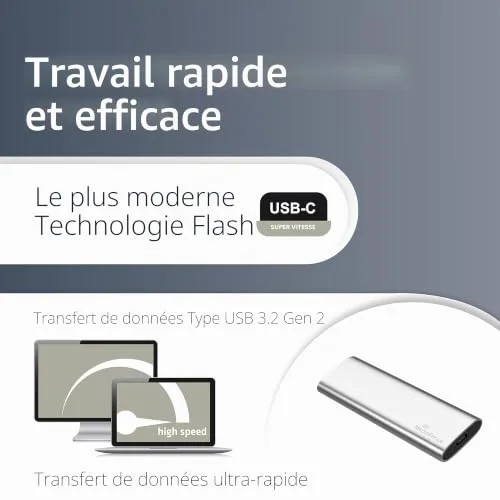 MediaRange MR1102 SSD Externe 480 Go - vue 3