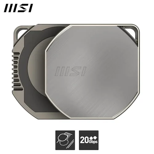 MSI DATAMAG 40Gbps 1TB SSD Externe - vue 2