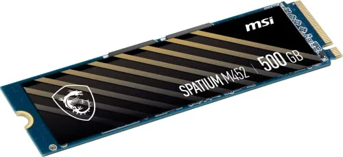MSI SPATIUM M452 500Go PCIe 4.0 - vue 2