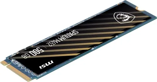 MSI SPATIUM M452 500Go PCIe 4.0 - vue 5