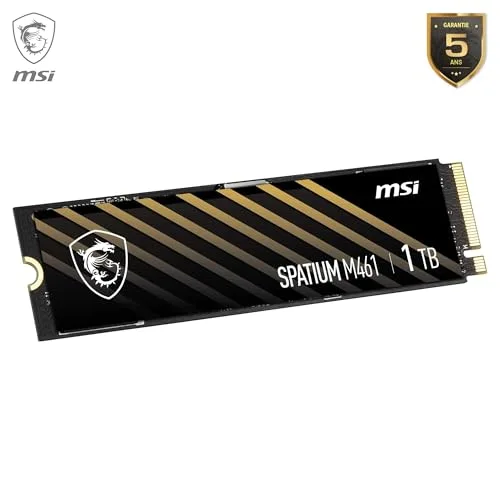 MSI SPATIUM M461 1 To - vue 5
