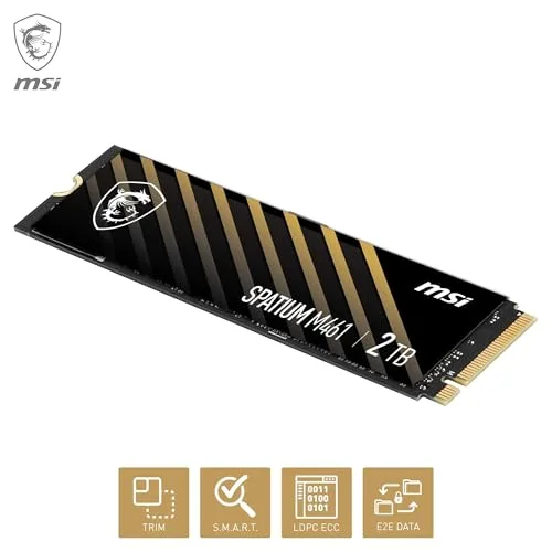 MSI SPATIUM M461 2 To - vue 6