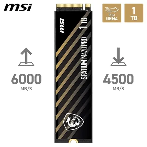 MSI SPATIUM M470 PRO 1 To - vue 2