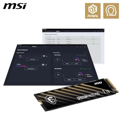 MSI SPATIUM M470 PRO 1 To - vue 8