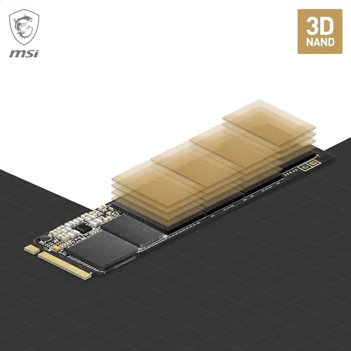 MSI SPATIUM M480 PRO 1 To SSD PCIe 4.0 - vue 3