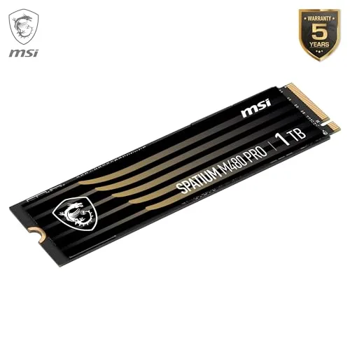 MSI SPATIUM M480 PRO 1 To SSD PCIe 4.0 - vue 4