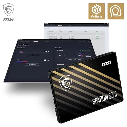 MSI SPATIUM S270 960GB SATA - vue 8