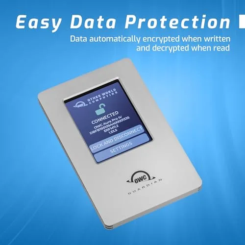 OWC Guardian 2 To SSD USB-C - vue 2