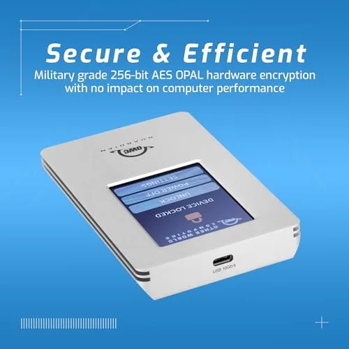 OWC Guardian 2 To SSD USB-C - vue 3