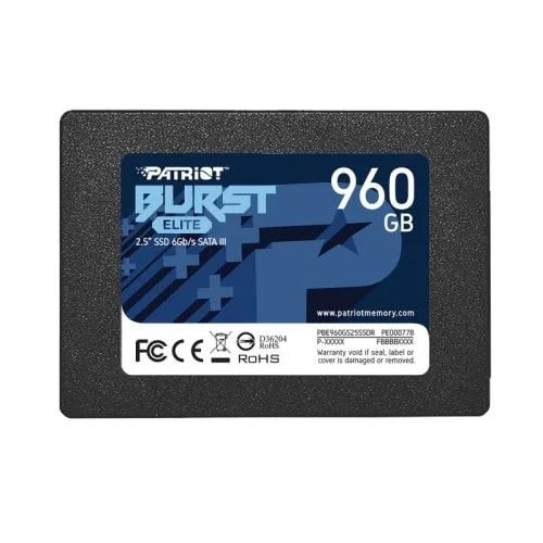 SSD Patriot Burst Elite 960Go SATA 2.5"