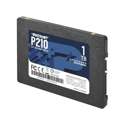 Patriot P210S1TB25 1To SSD SATA - vue 2