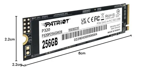 Patriot P320 256 Go SSD - vue 5