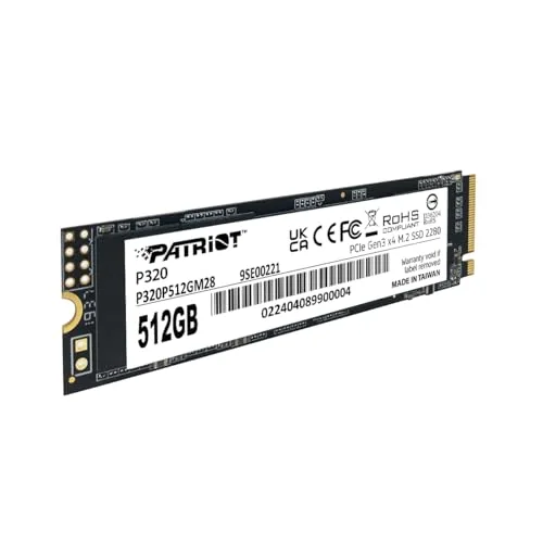 Patriot P320 512 Go SSD - vue 3
