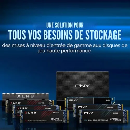 PNY CS2130 1 To SSD M.2 NVMe - vue 5