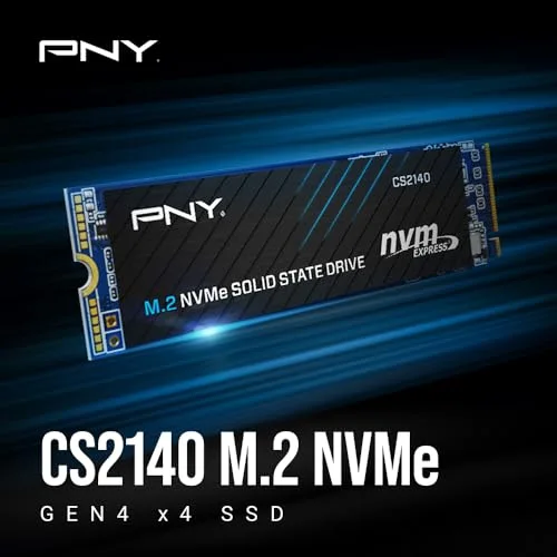 PNY CS2140 1 To SSD M.2 NVMe PCIe 4.0 - vue 2