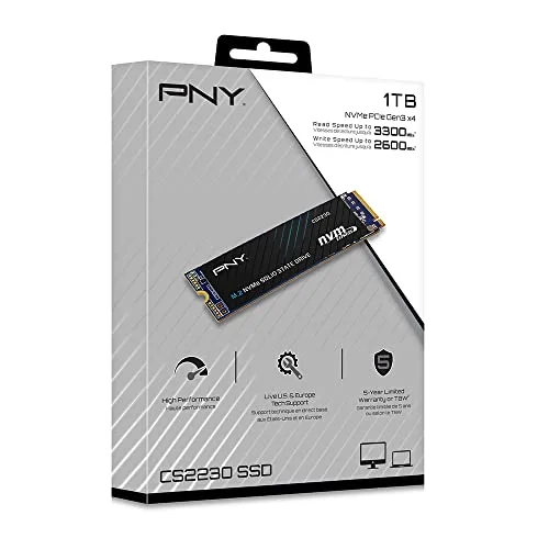 PNY CS2230 1 To SSD M.2 NVMe - vue 9