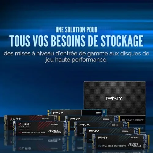 PNY CS2241 500 Go PCIe 4.0 - vue 6