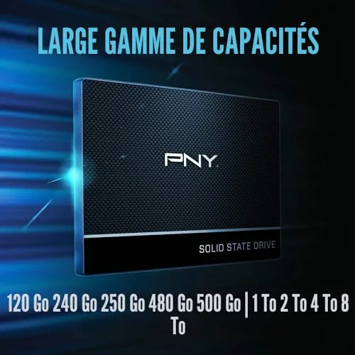 PNY CS900 1 To SATA - vue 6