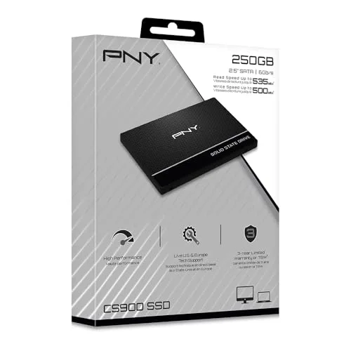 PNY CS900 SSD 250 Go - vue 8