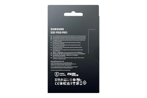 Samsung 9100 PRO 4 To SSD PCIe 5.0 - vue 6