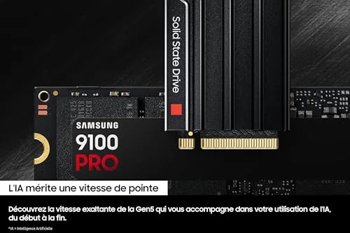 Samsung 9100 PRO 4 To SSD PCIe 5.0 - vue 8