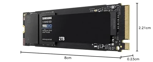 Samsung 990 EVO 2 To - vue 9