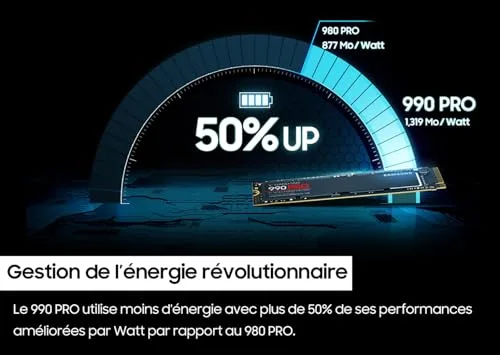 Samsung 990 Pro 1 To - vue 6