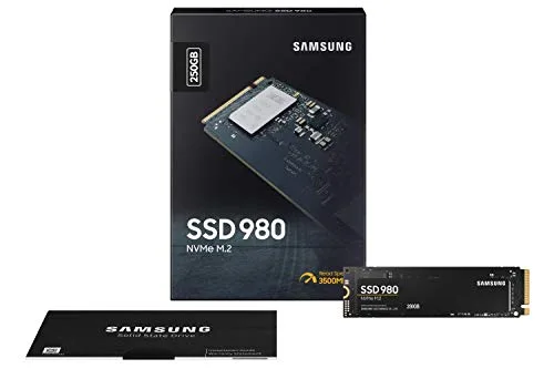 Samsung SSD 980 250 Go M.2 NVMe - vue 6
